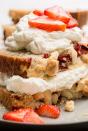 <p>Is it breakfast...or dessert? We think both.</p><p>Get the <a href="https://www.delish.com/uk/cooking/recipes/a28831413/strawberry-shortcake-banana-bread-recipe/" rel="nofollow noopener" target="_blank" data-ylk="slk:Strawberry Shortcake Banana Bread;elm:context_link;itc:0;sec:content-canvas" class="link ">Strawberry Shortcake Banana Bread</a> recipe.</p>