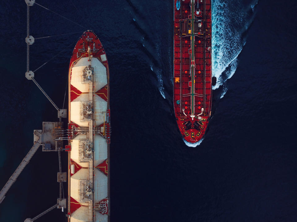 Dieses indische Unternehmen hat eine riesige Tankerflotte aufgebaut und ist laut einem Bericht zu einem der größten Verlader von russischem Rohöl geworden. - Copyright: Getty Images/ Felix Cesare