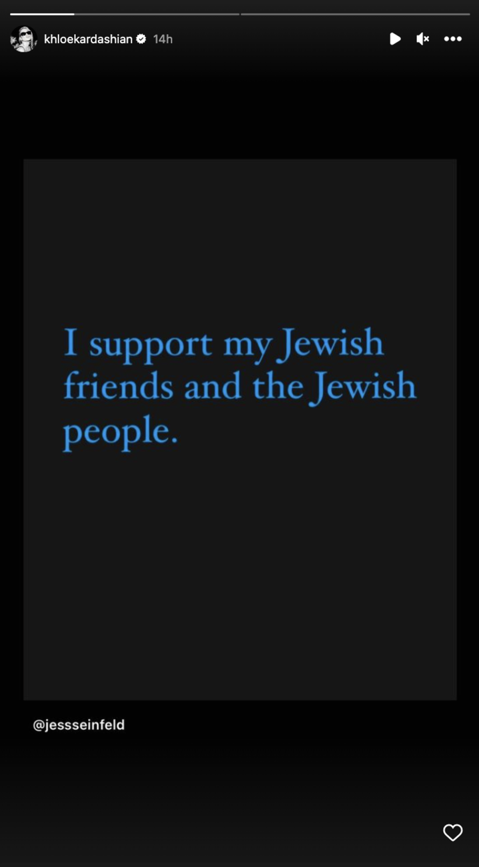 Khloe Kardashian shows support for Jewish community amid Kanye West’s antisemitic comments (Instagram / Khloe Kardashian)