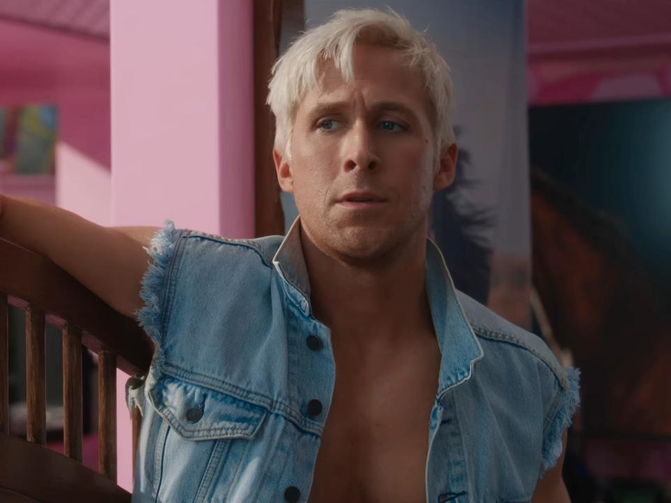 Ryan Gosling as Ken in "Barbie."