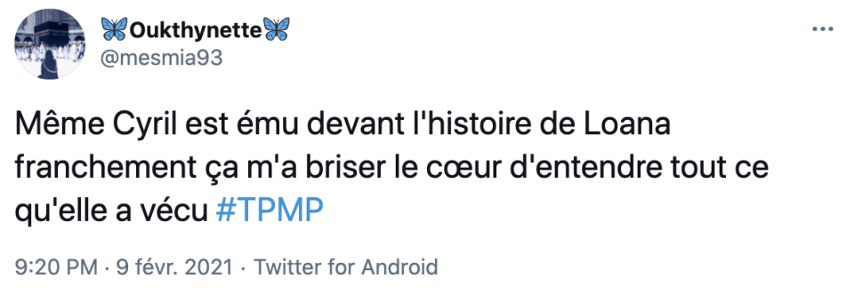 Ce mardi 9 février, Loana était présente sur le plateau de Touche pas à mon poste et son témoignage a bouleversé les internautes.