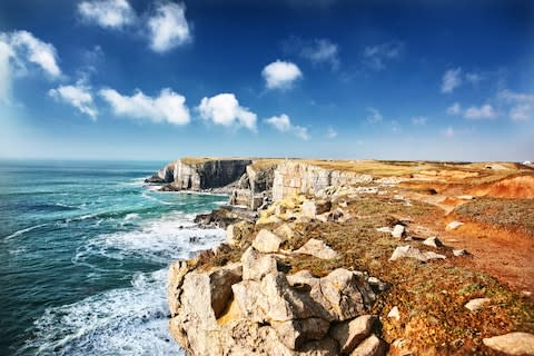 The Pembrokeshire coast - Credit: NICOLE KUCERA