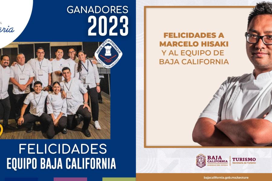 ¡Orgullo BC! Equipo de cocina de Baja California representará a México a nivel internacional