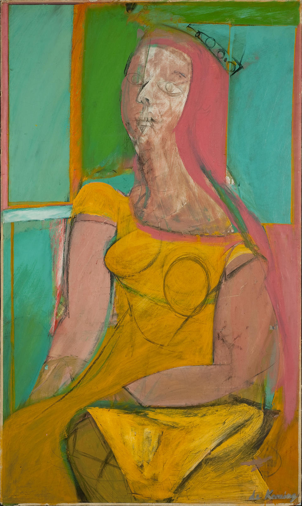 “Queen of Hearts,” by Willem de Kooning - Credit: Courtesy with Photography by Lee Stalsworth