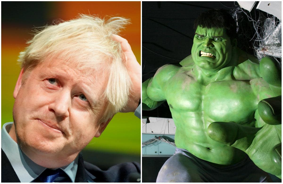 Britain will break out of the European Union's 'manacles' like The Incredible Hulk if a Brexit deal cannot be struck by the end of next month, Boris Johnson has said: Reuters/PA