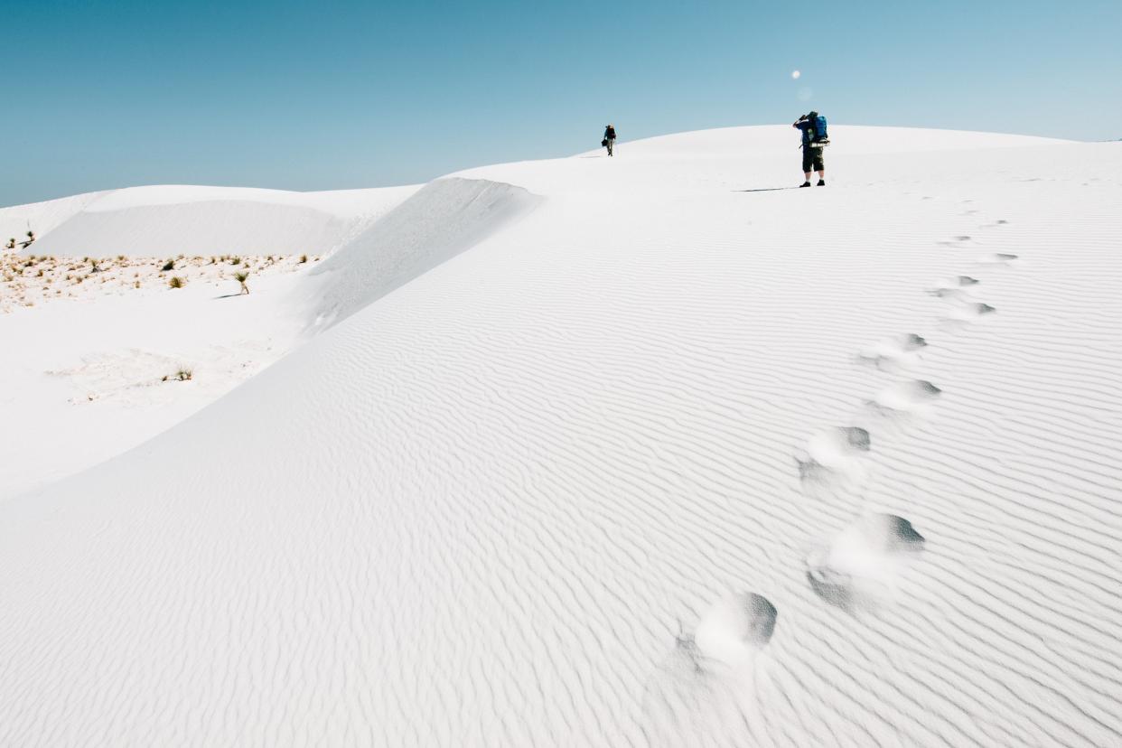 White Sands National Monument in New Mexico