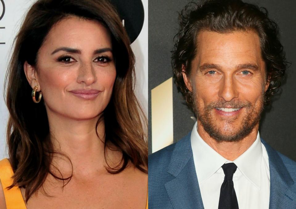 Penelope Cruz and Matthew McConaughey