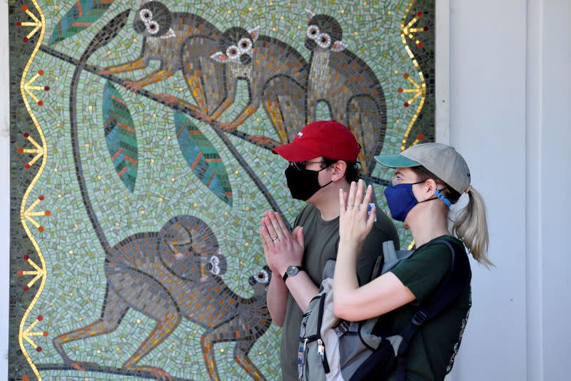 FILE PHOTO: London Zoo on the first day of its reopening since lockdown restrictions ease, during the spread of the coronavirus (COVID-19) disease in London