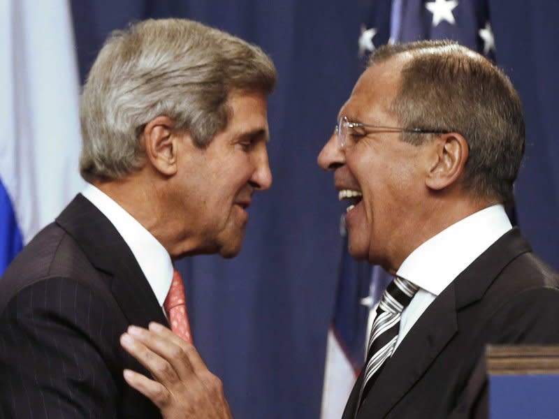 John Kerry Sergey Lavrov