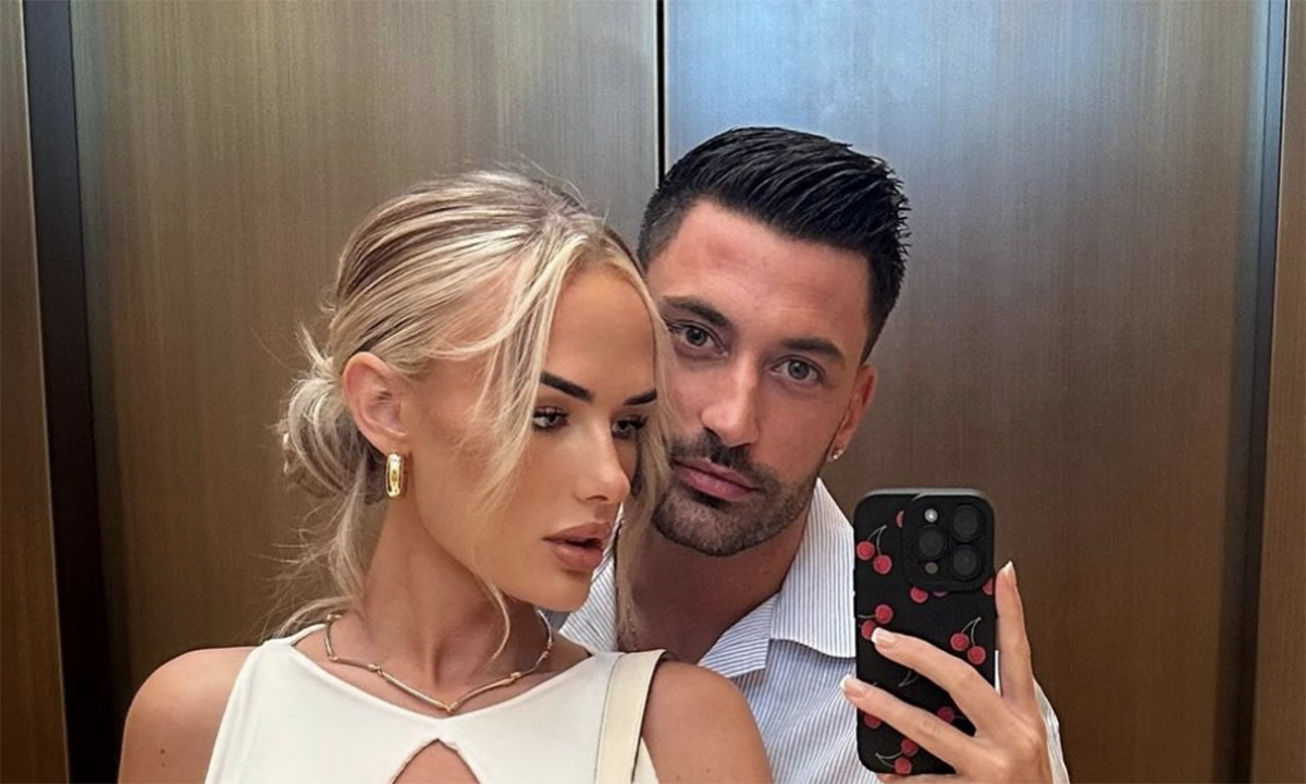 Giovanni Pernice and his girlfriend Molly Brown. (Instagram)