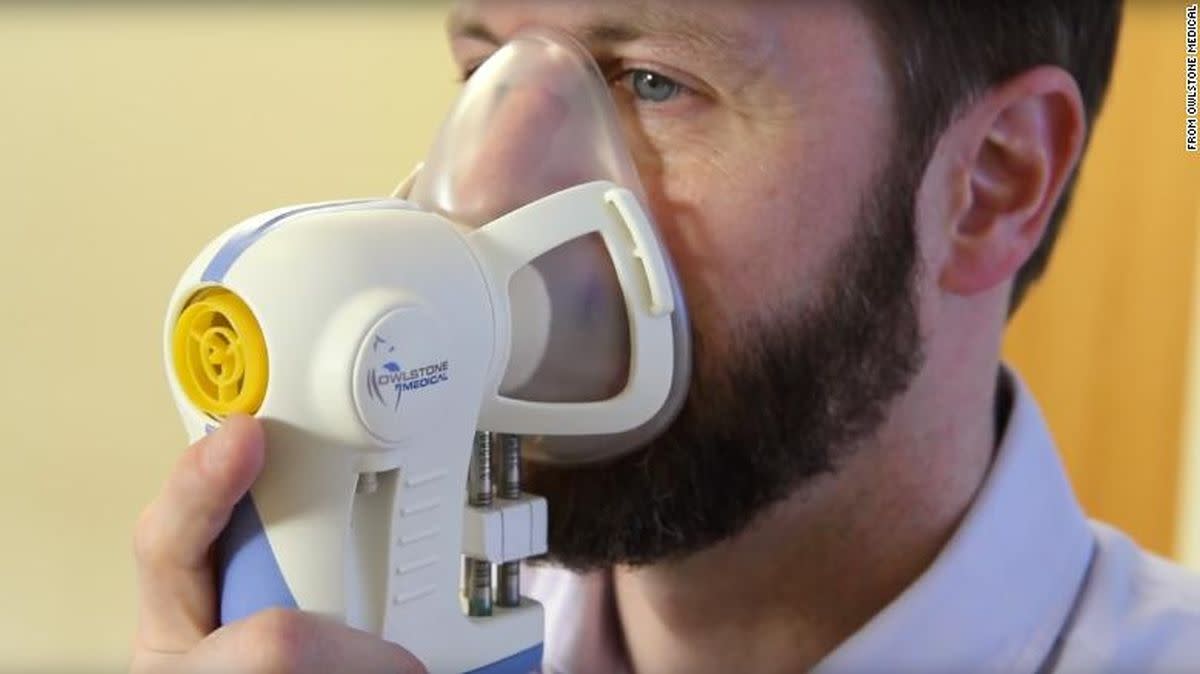 El dispositivo de Owlstone Medical realiza una “biopsia del aliento” | imagen Owlstone Medical