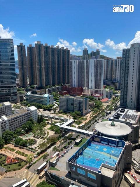 單位外望開揚市景。(代理提供)