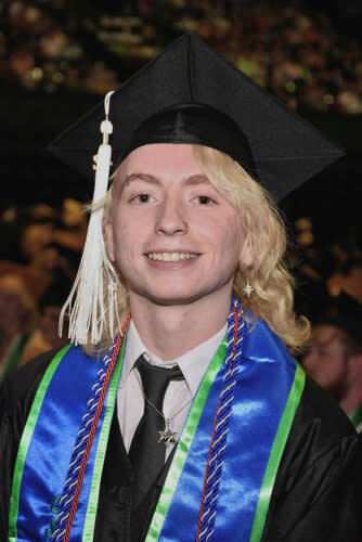 Kota Babcock graduated from Colorado State University in May. (Courtesy of Kota Babcock)