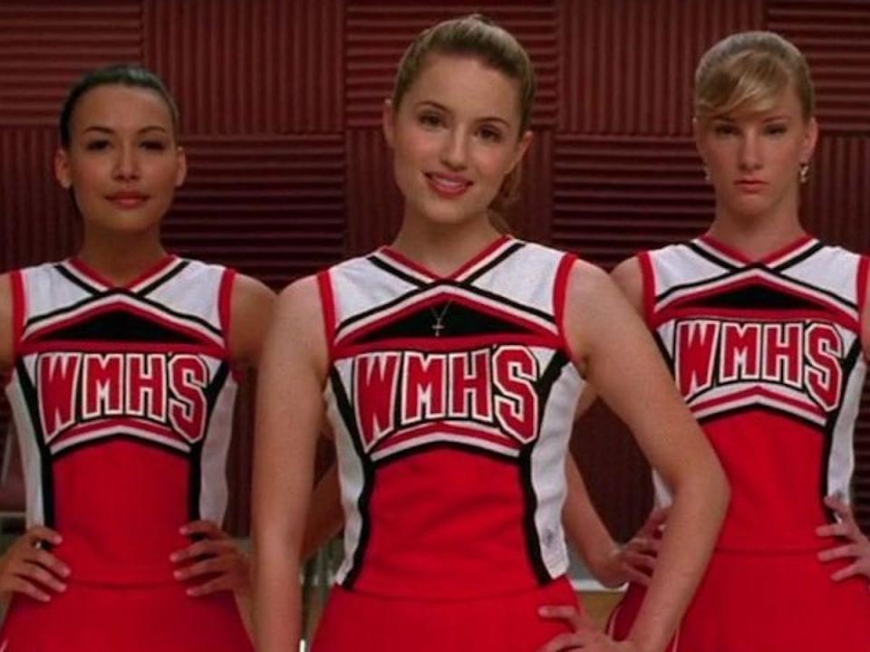 glee santana quinn brittany