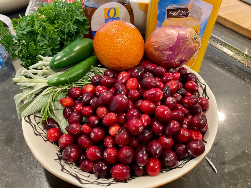 cranberry ingredients