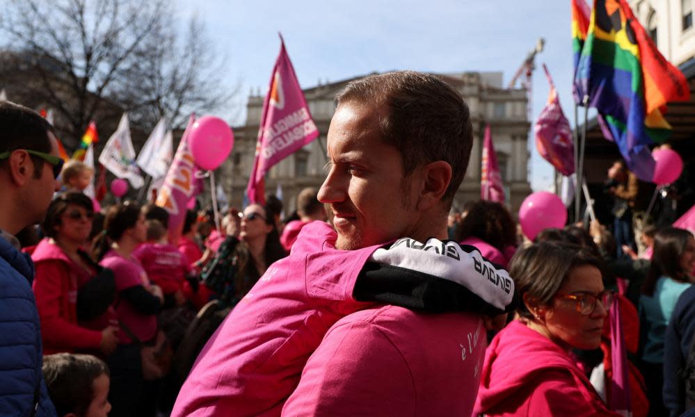 <span>Photograph: Claudia Greco/Reuters</span>