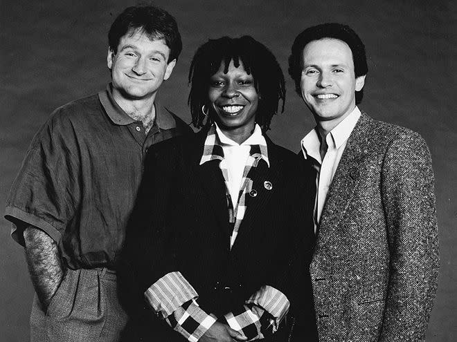 Billy Crystal, Robin Williams and Whoopi Goldberg Host 'Comedy Relief'