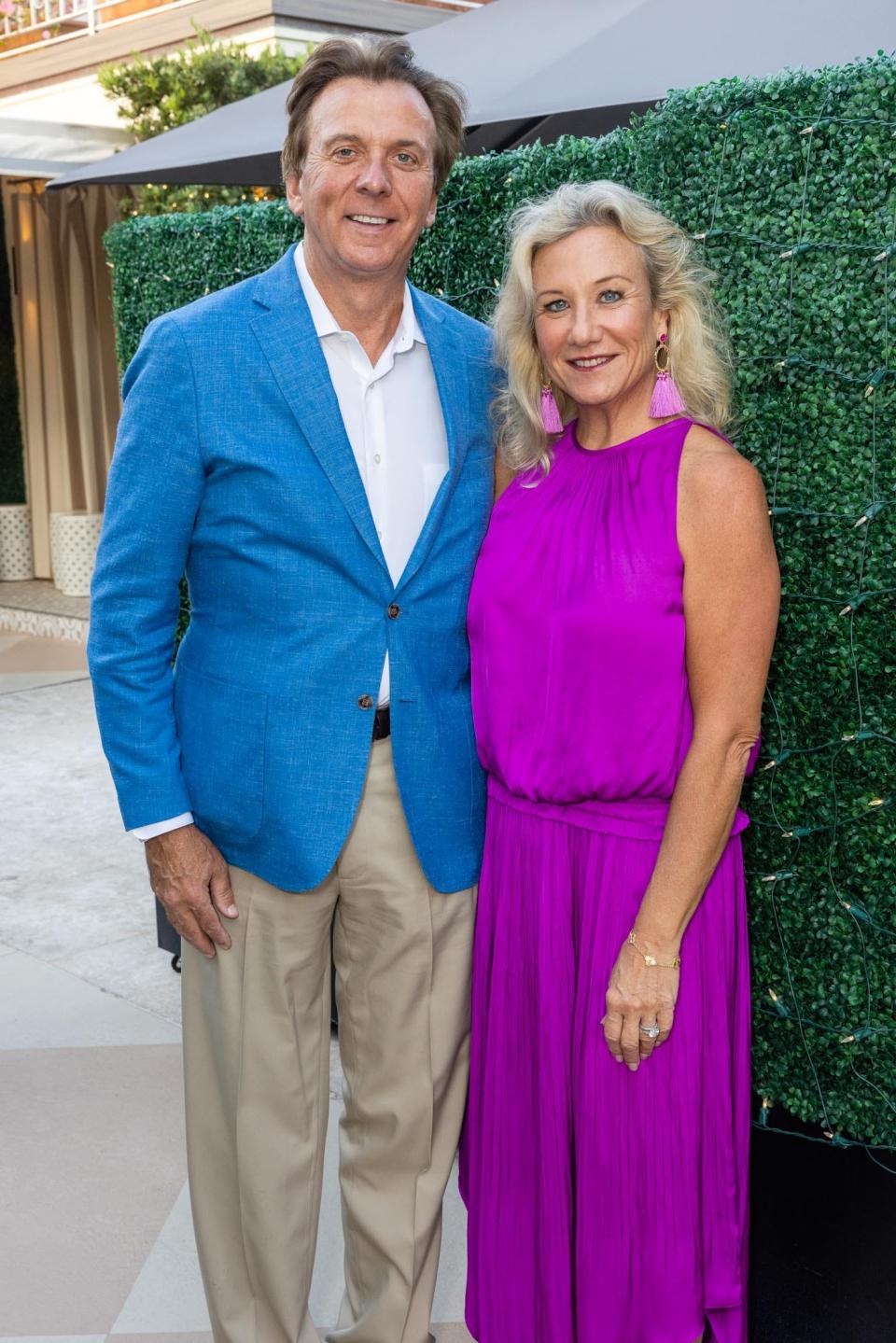 Bogdan and Rita Nowak at The Town of Palm Beach United Way Alexis de Tocqueville Society dinner at Club Colette in March 2023. This year's event is set for Monday night at Club Colette.