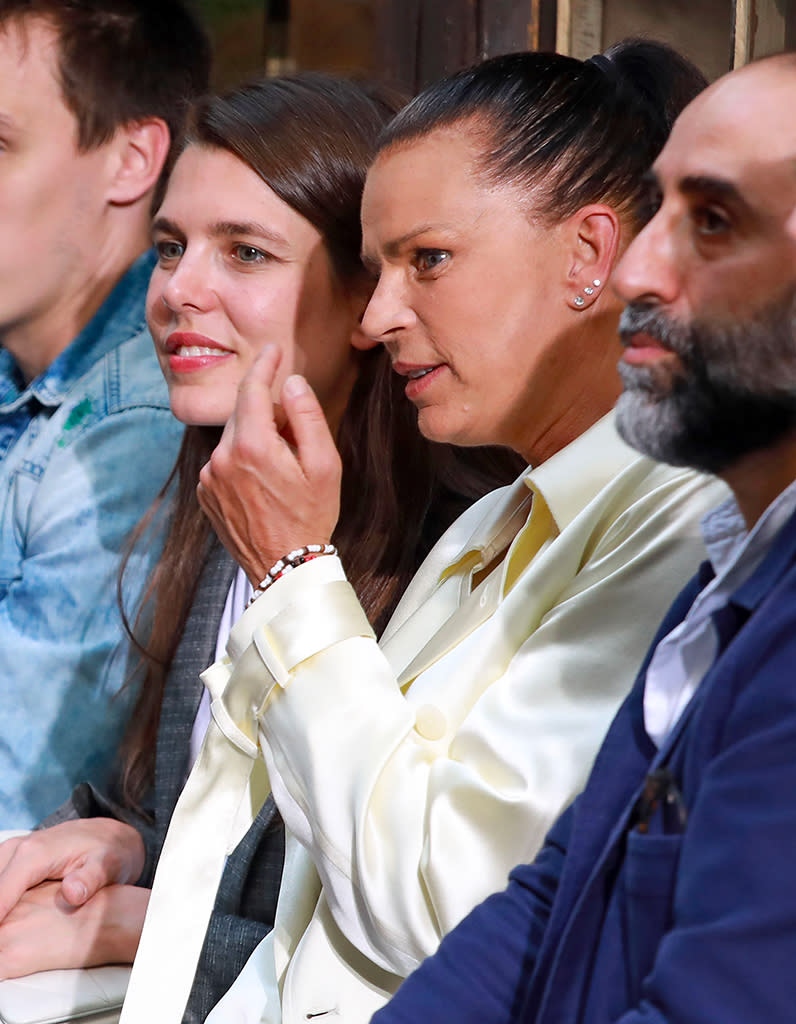 Charlotte Casiraghi et Stéphanie de Monaco