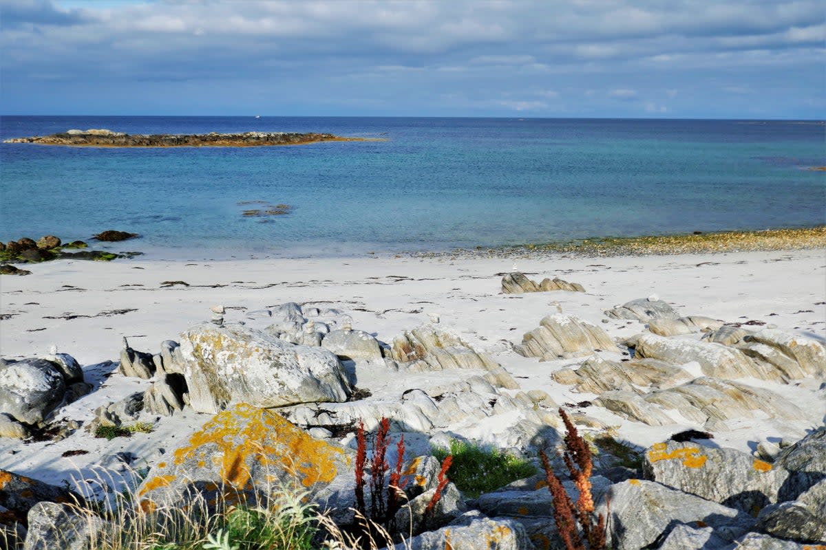 A beach on Barra Island (Amy McPherson)