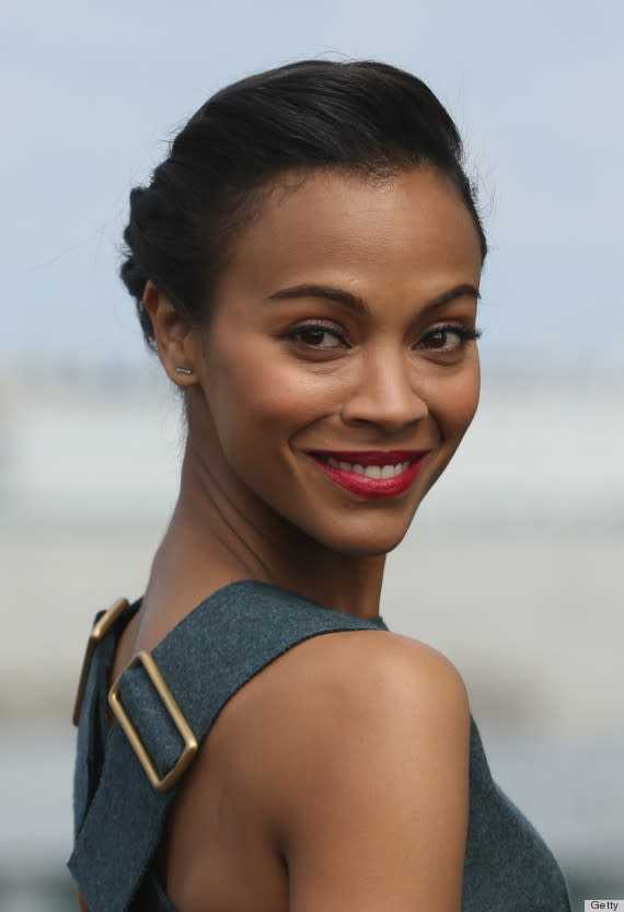 zoe saldana style