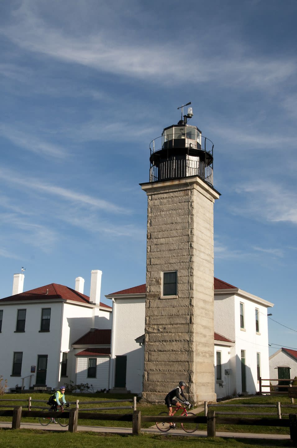 <p>This island town is across the bridge from the famous mansions of Newport, but has a decidedly more down-to-earth feel. Residents never tire of the sweeping views of the Narragansett Bay, or the small community feel (the <a href="http://www.eastferrydeli.com/" rel="nofollow noopener" target="_blank" data-ylk="slk:East Ferry Market & Deli;elm:context_link;itc:0;sec:content-canvas" class="link ">East Ferry Market & Deli</a> is the place to catch up with friends).</p>