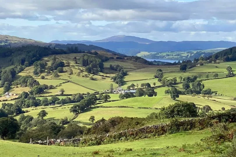 Landscapes surrounding the proposed Gaerwen Wind Farm on Mynydd Mynyllod between Llandrillo and Llandderfel