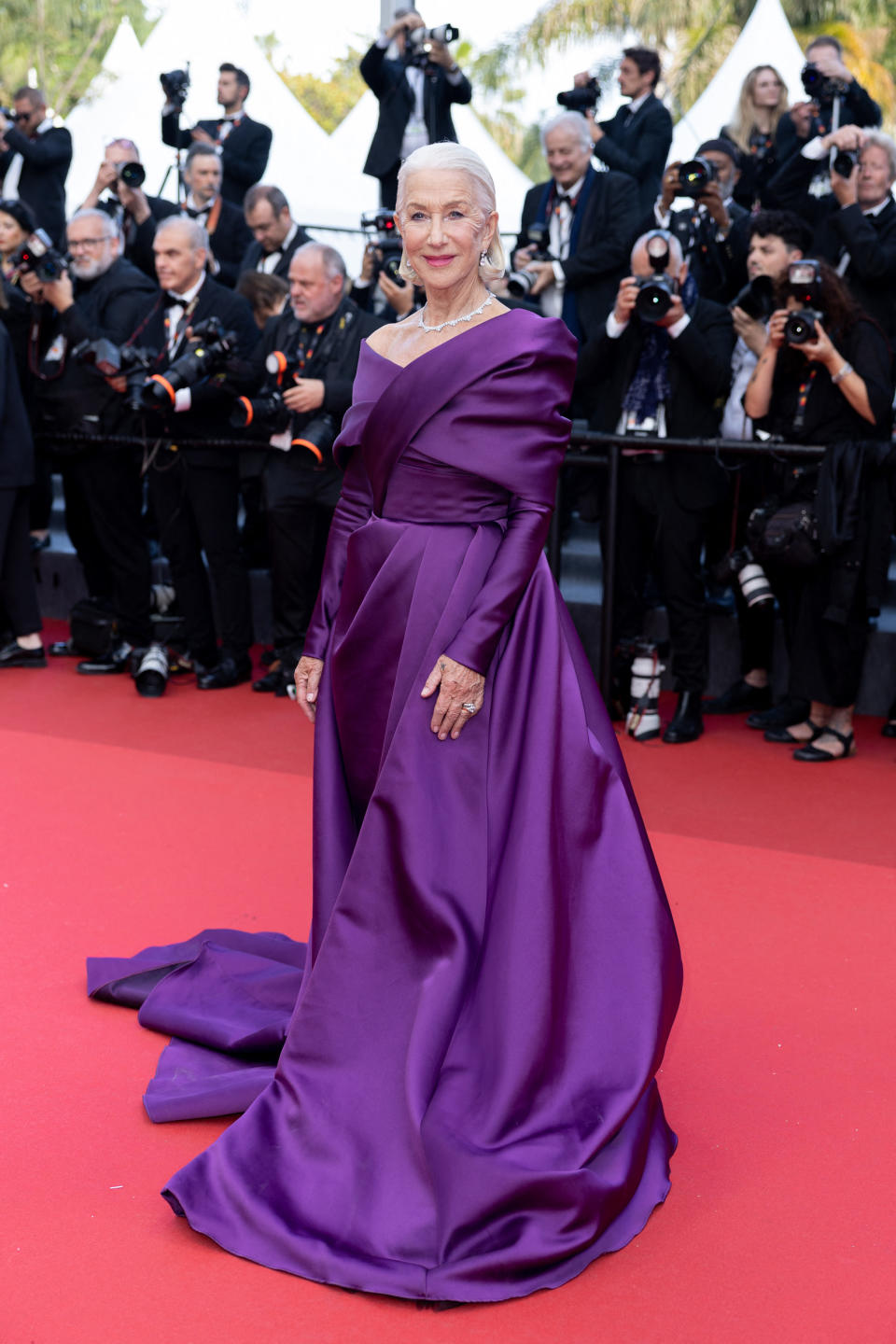 Helen Mirren porte des bijoux Chopard