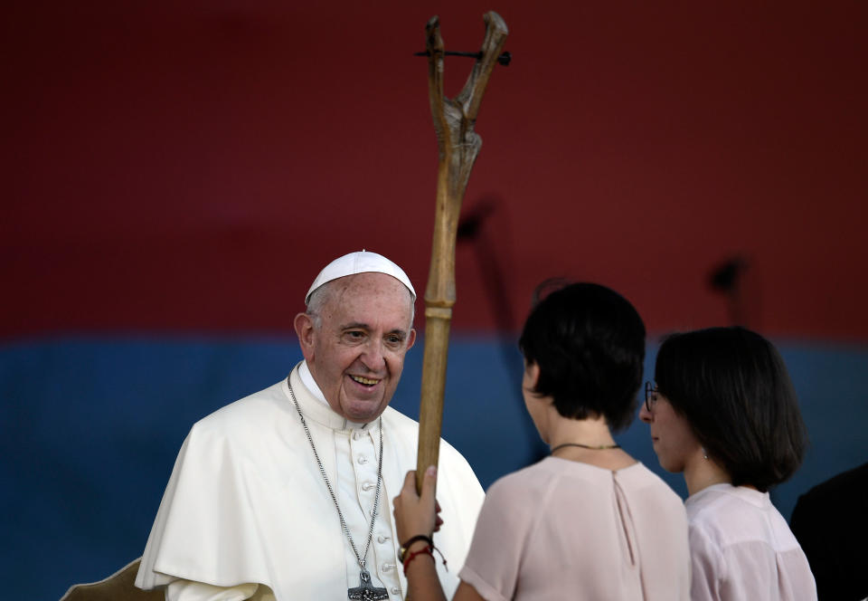 The women's letter reminds the pope that they "are not second-class Catholics to be brushed off while bishops and cardinals handle matters privately." (Photo: FILIPPO MONTEFORTE via Getty Images)