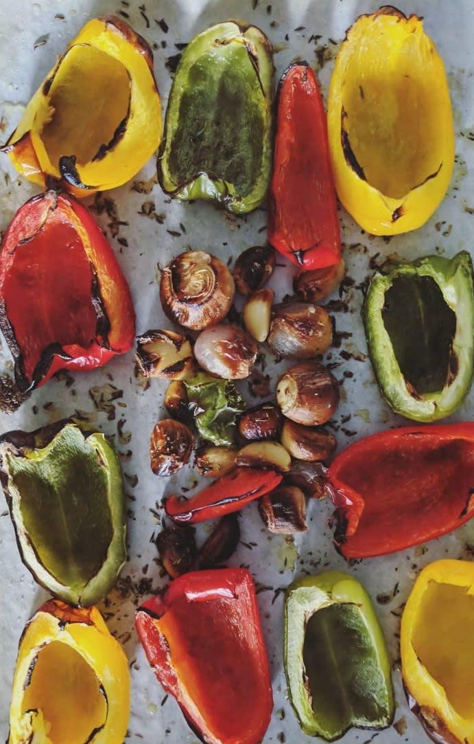 Roasted bell pepper pasta. (PHOTO: Stephanie Zheng/Yahoo Lifestyle SEA)