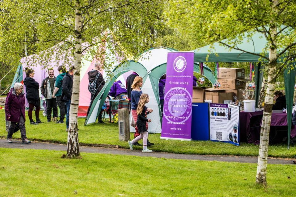 The Northern Echo: George's Friend Fest, Barnard Castle.