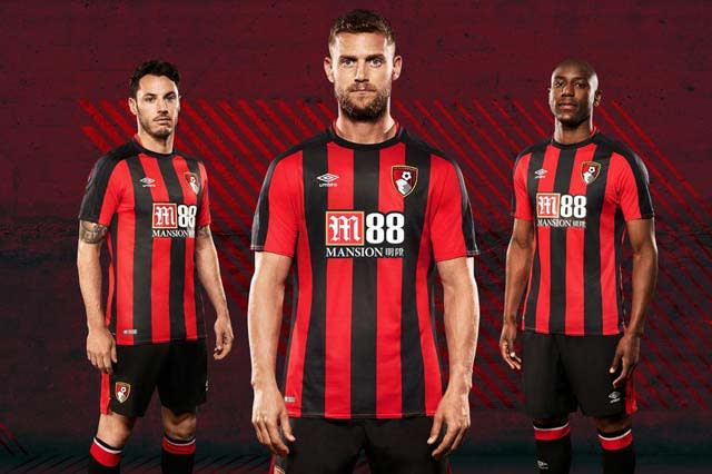 Bournemouth AFC Home Kit 2017/18