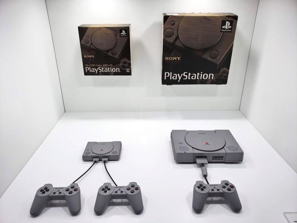 At the Tokyo Game Show Sony showed off its PlayStation Classic system for the