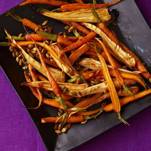 Roasted Spiced Parsnips and Carrots