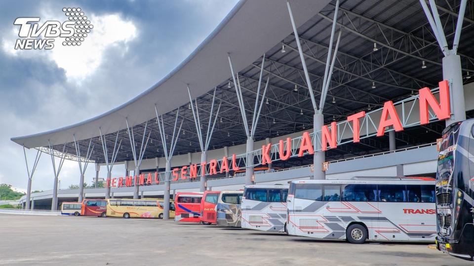 馬來西亞關丹的中央巴士總站(Kuantan Sentral Bus Terminal)。圖／TVBS