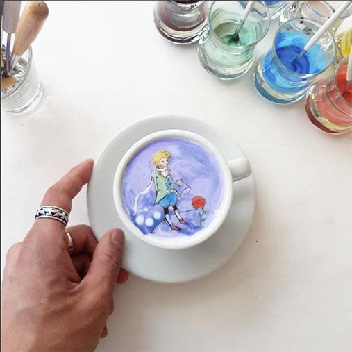 These coffee foam works of art are incredible