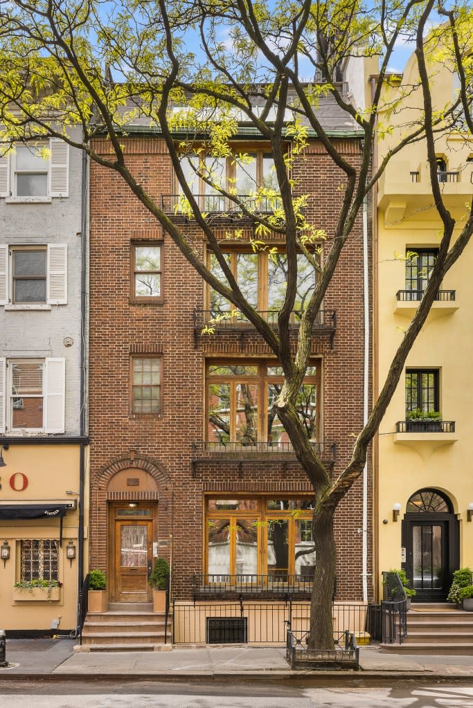 The 22-foot-wide townhouse was built in 1826. Real Estate Production Network