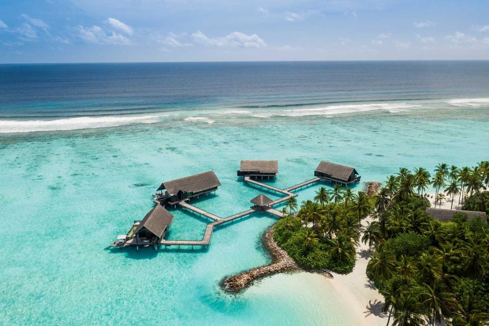 Aerial view of One&amp;Only Reethi Rah
