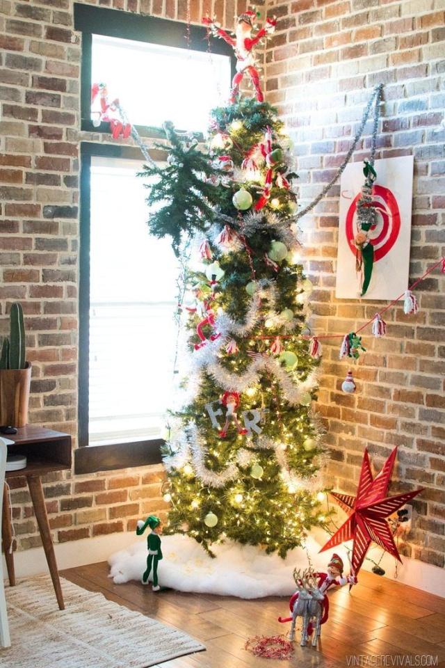 Paper Straw Christmas Tree Ornaments - The Keeper of the Cheerios