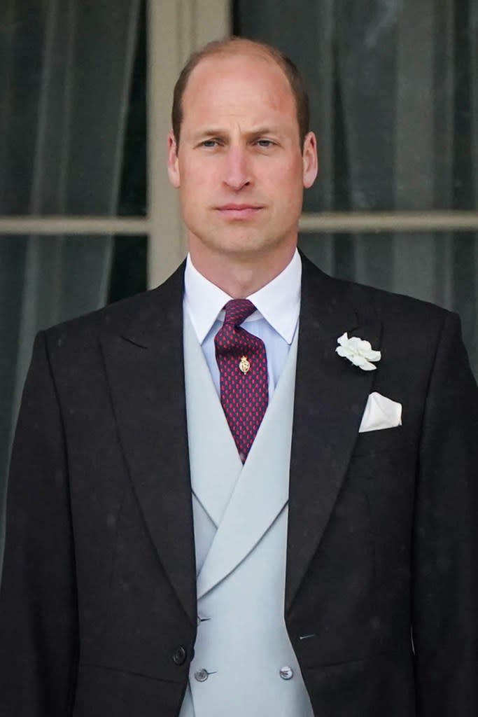 Prince William at the Sovereign’s Garden Party at Buckingham Palace on May 21, 2024. POOL/AFP via Getty Images