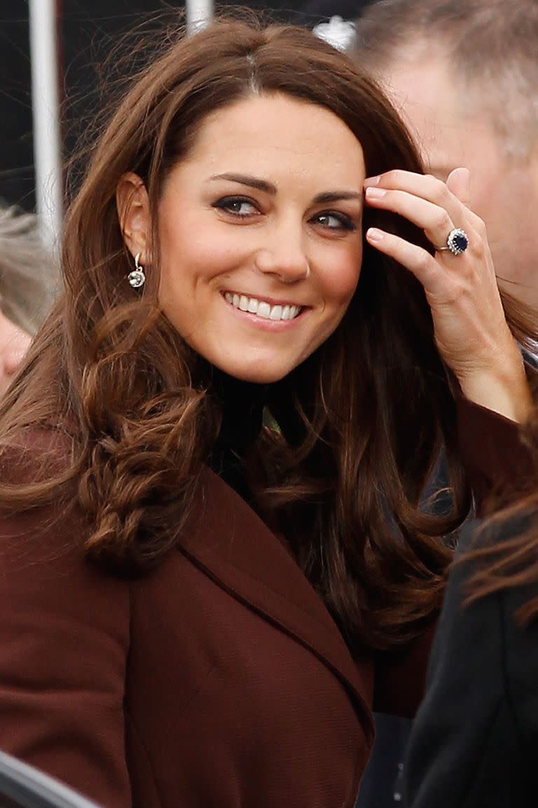 <p>Almost 30 years after it was gifted to Princess Diana, Prince William proposed to Kate Middleton with his late mother's engagement ring. The same sapphire and diamond cluster ring that sparked a phenomena in the 1980s caused a resurgence of engagement rings featuring colored gems. </p><p><strong>RELATED</strong>: <a href="https://www.goodhousekeeping.com/life/news/a46559/kate-middleton-engagement-ring/" rel="nofollow noopener" target="_blank" data-ylk="slk:Kate Middleton's Engagement Ring Has a Crazy Story Behind It;elm:context_link;itc:0;sec:content-canvas" class="link ">Kate Middleton's Engagement Ring Has a Crazy Story Behind It</a></p>