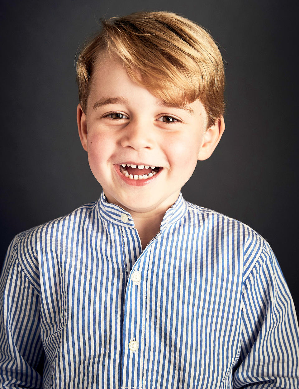 Prince George Is All Smiles in 4th Birthday Portrait