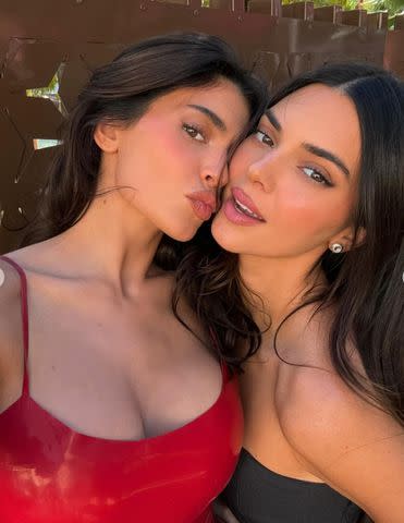 <p>Kylie Jenner/Instagram</p> Kylie (left) and Kendall Jenner