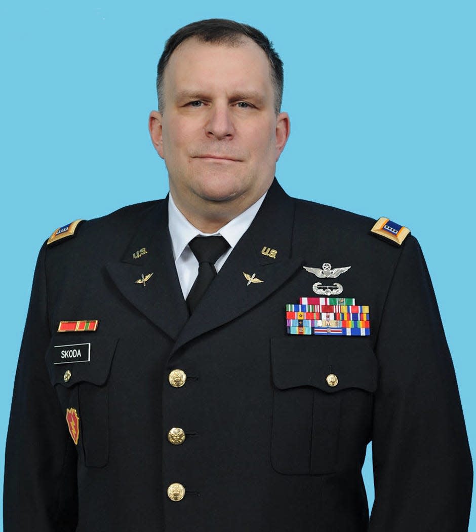 Chief Warrant Officer 5 Steven Skoda, 54, of Rochester was killed in a military helicopter crash in Mendon on Jan. 20, 2021.