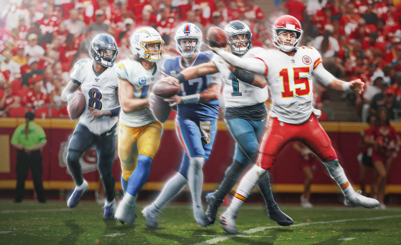 Led by Patrick Mahomes, NFL quarterbacks have entered their