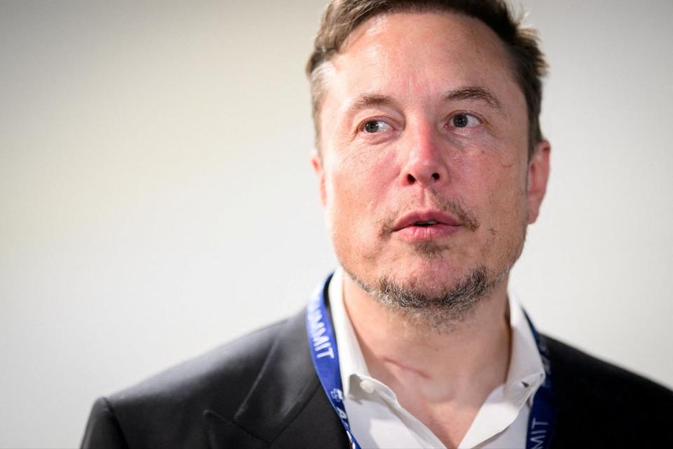 Elon Musk (via REUTERS)
