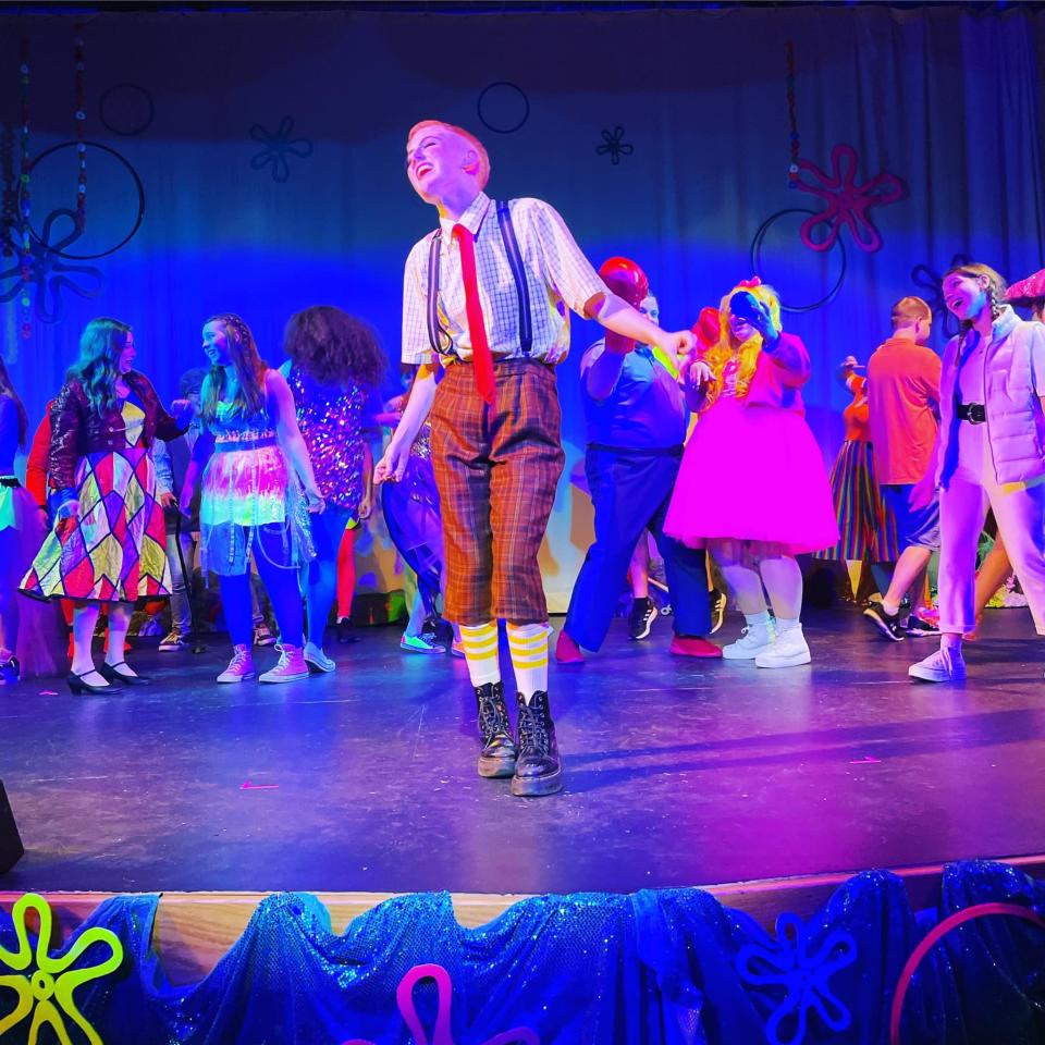 The SpongeBob Musical will be presented Friday, Saturday and Sunday at the North Canton Playhouse. Tickets are $15 and can be purchased online through the theatre.