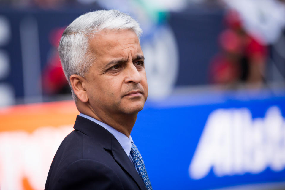 Sunil Gulati spoke with reporters on a conference call Friday morning. (Getty)