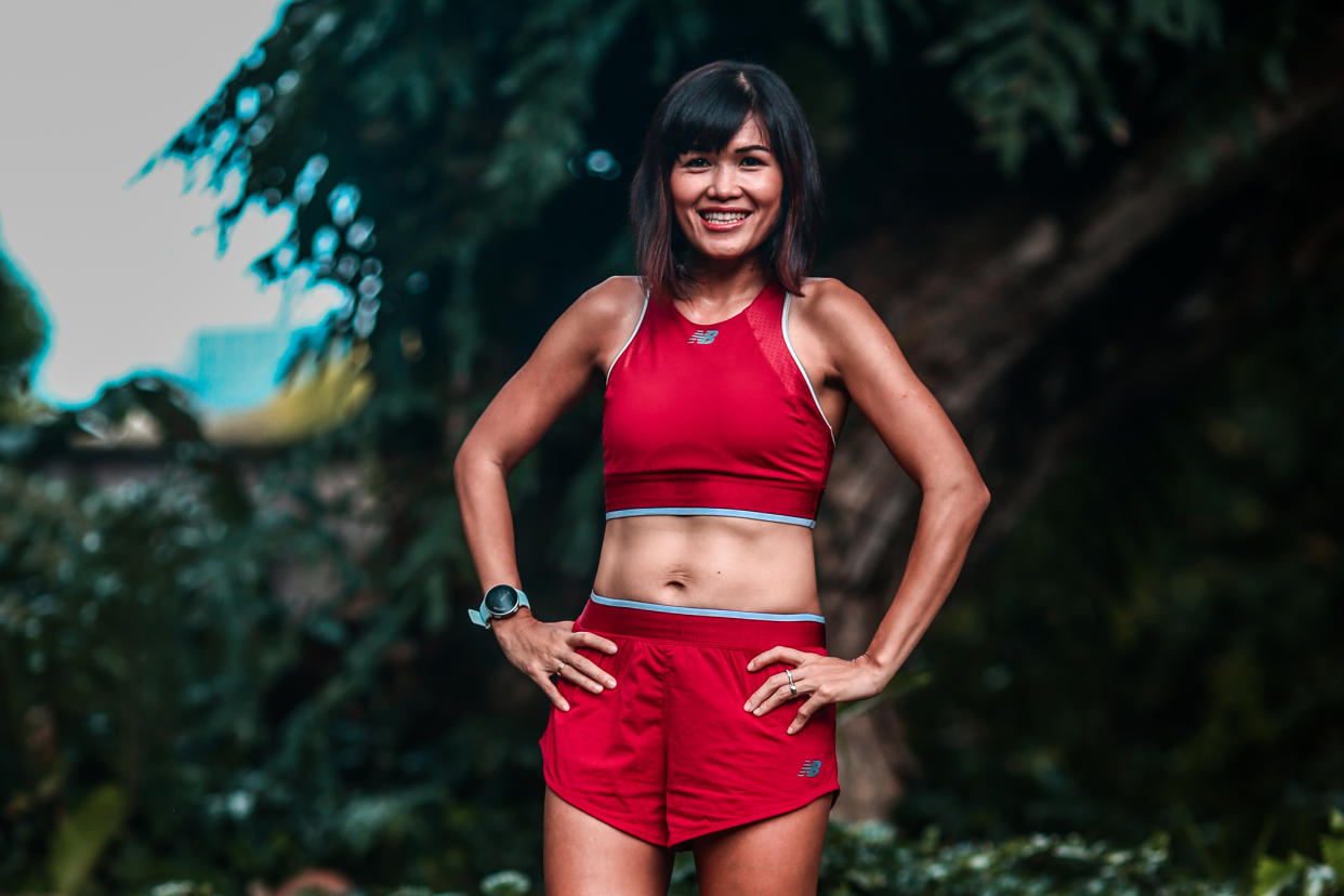 Yvonne Chee is an avid marathon runner. 