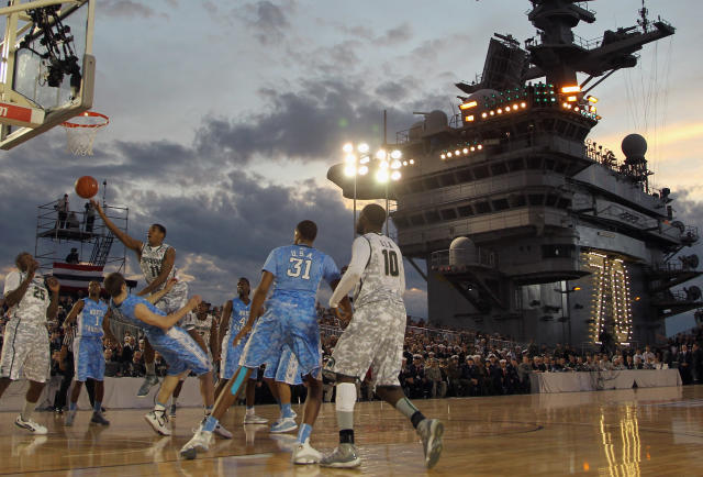 Michigan State Basketball Camo Jersey for 2011 Carrier Classic